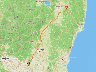 Itakura → Koriyama