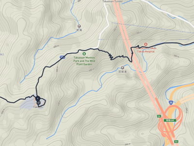 明治之森高尾國定公園 → 高尾山