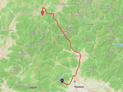 高崎市 → 津南町