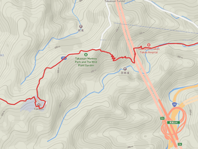 明治之森高尾國定公園 → 高尾山