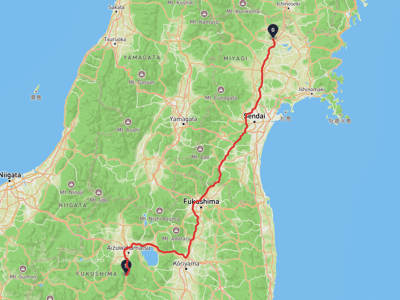 会津若松市 → 栗原市
