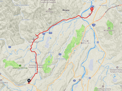 小鹿野町 → 荒川橋樑