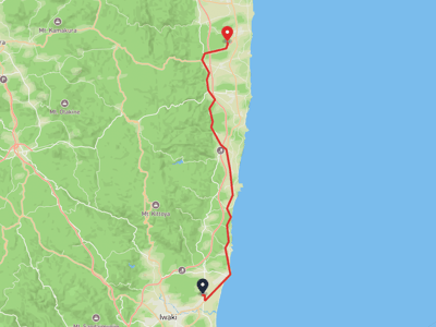 いわき市 → 双葉町