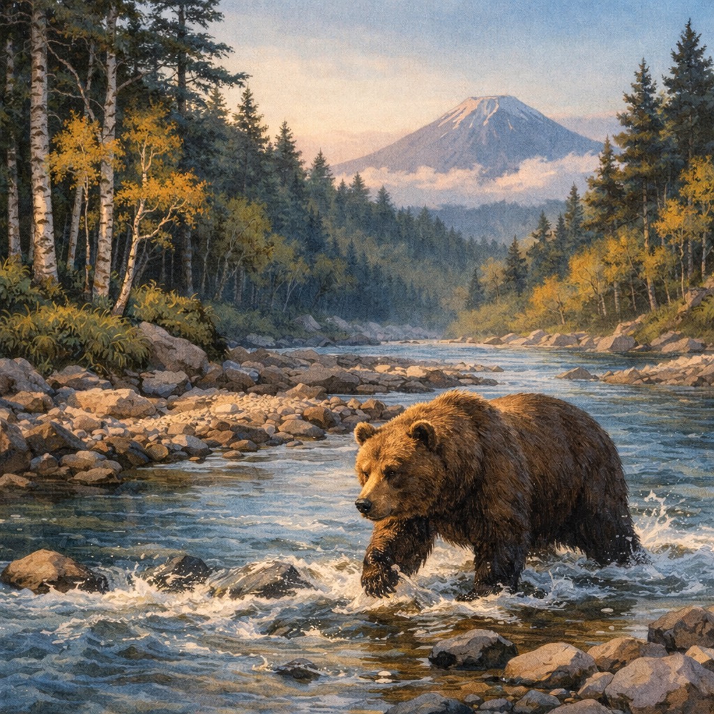 北海道のヒグマ安全ガイド